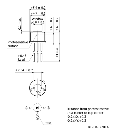 InGaAs PIN光電二極管G12182-005K(圖2) InGaAs PIN光電二極管G12182-005K(圖2)