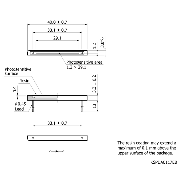 硅光電二極管S2387-130R(圖2) 硅光電二極管S2387-130R(圖2)