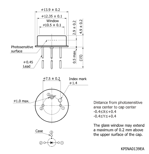 硅APD S6045-06(圖2) 硅APD S6045-06(圖2)
