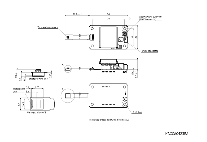 濱松 硅光電倍增管SiPM/MPPC模塊 C15524-3010SA(圖1) 濱松 硅光電倍增管SiPM/MPPC模塊 C15524-3010SA(圖1)