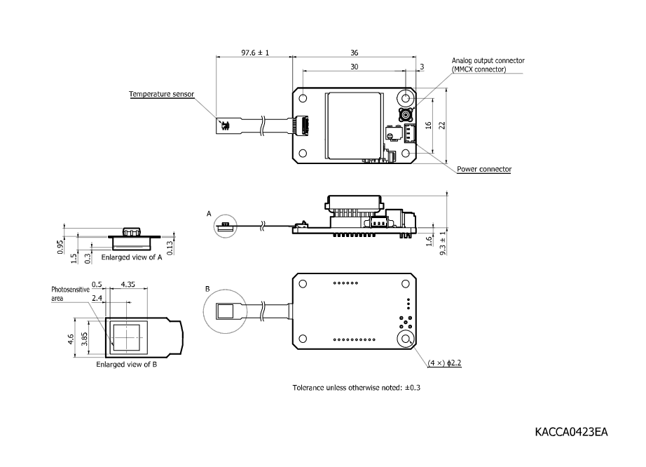 濱松 硅光電倍增管SiPM/MPPC模塊 C13367-3050EA(圖1) 濱松 硅光電倍增管SiPM/MPPC模塊 C13367-3050EA(圖1)