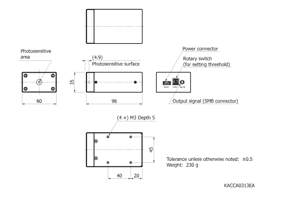 濱松 硅光電倍增管SiPM/MPPC模塊 C13366-3050GD(圖1) 濱松 硅光電倍增管SiPM/MPPC模塊 C13366-3050GD(圖1)