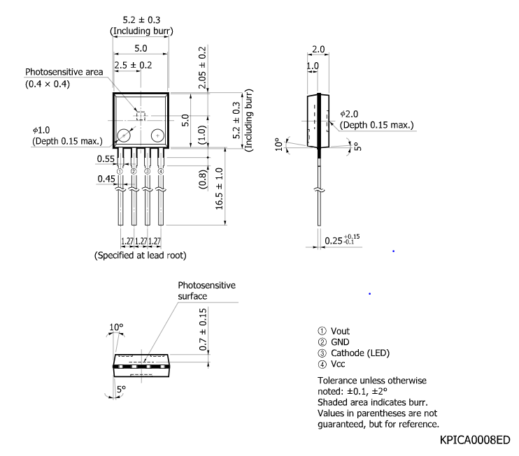 濱松 光調(diào)制型光IC S6986(圖1)