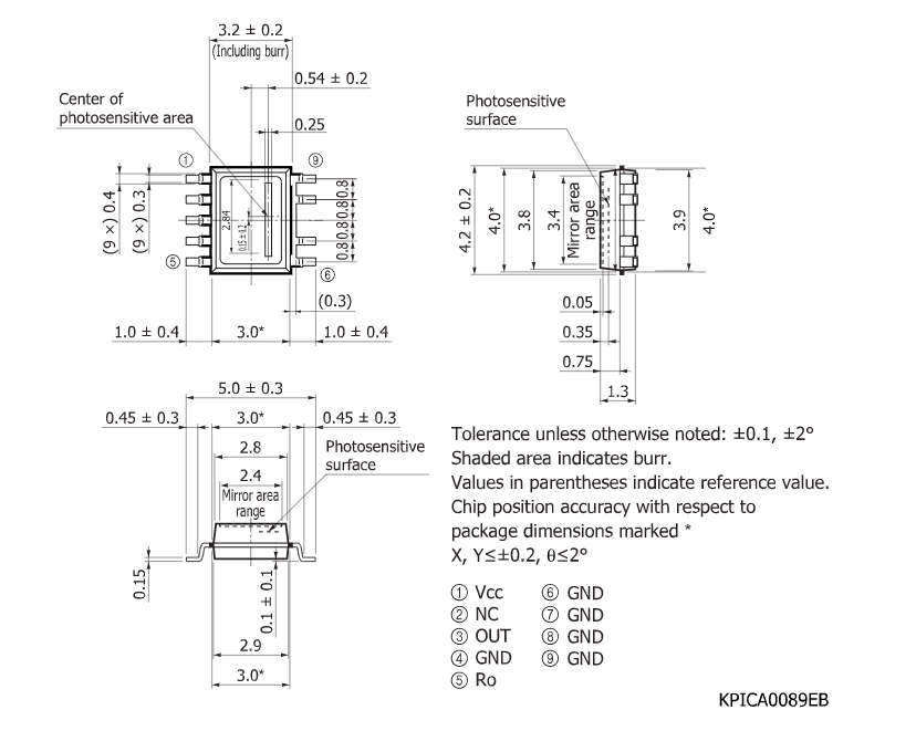 濱松 激光同步檢測(cè)用光IC S11257-01DT(圖1) 濱松 激光同步檢測(cè)用光IC S11257-01DT(圖1)