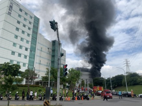 臺(tái)灣新竹科學(xué)園區(qū)突傳火警 產(chǎn)線未受影響 目前生產(chǎn)一切正常(圖1) 10-22051916454Q04.png