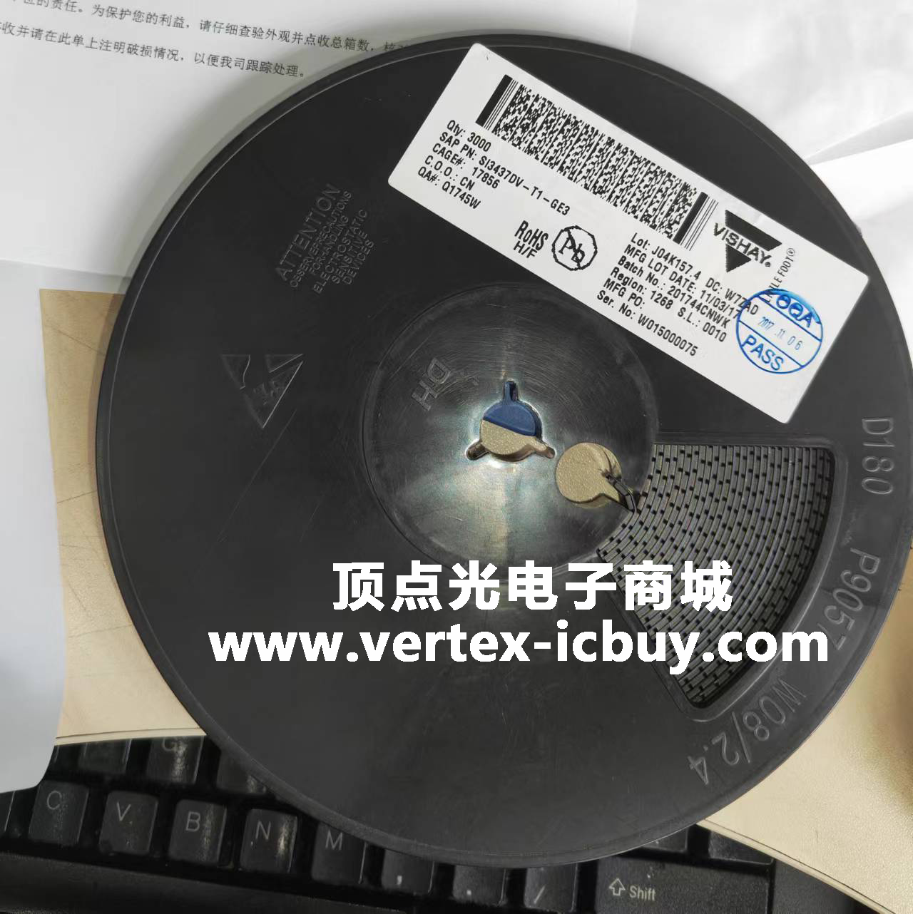 Vishay 威世半導(dǎo)體 MOSFET 場(chǎng)效應(yīng)晶體管 P溝道 SI3437DV-T1-GE3(圖1) 1-220622114443C2.png