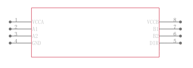 TI 德州儀器 可配置電壓轉(zhuǎn)換 三態(tài)輸出 雙位雙電源 總線收發(fā)器 電平移位器/轉(zhuǎn)換器 SN74AVCH2T45DCTR(圖1) 1-220F1161T9D5.png